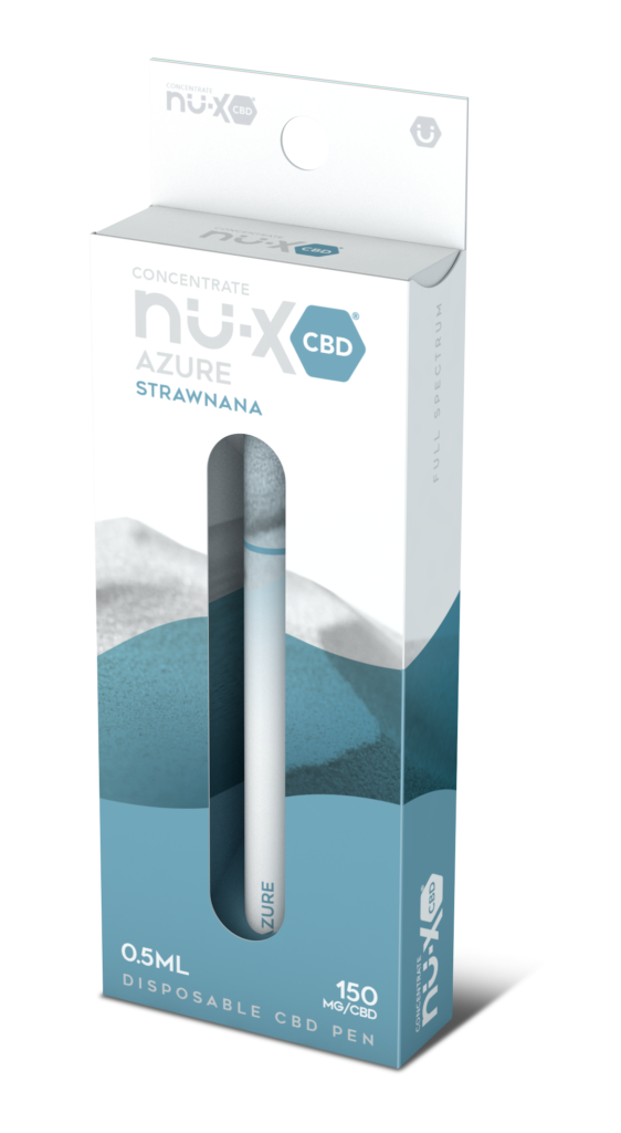 Nu X Cbd Disposable Azure Farehaven Products